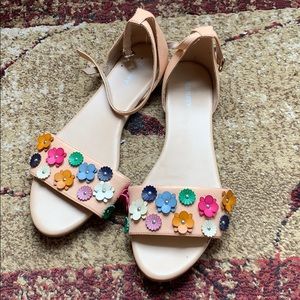 Floral sandals